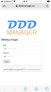 piattaforma DDD manager